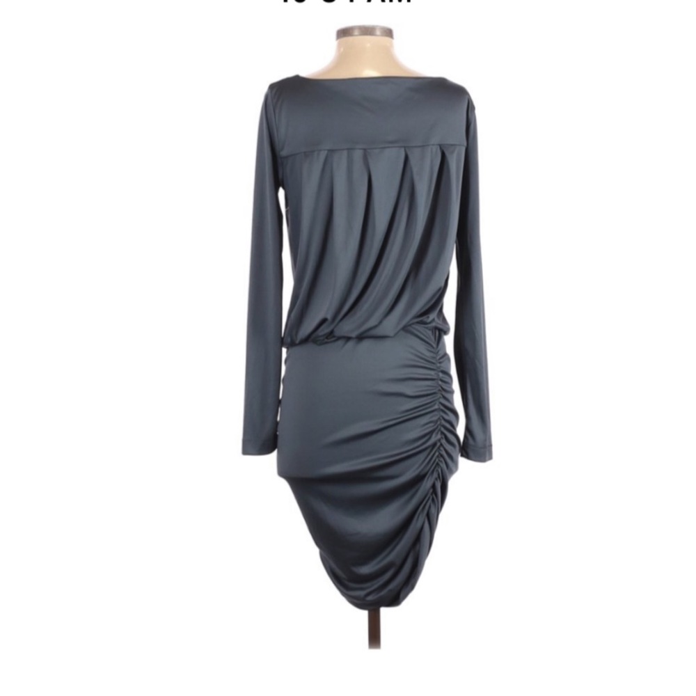 Rachel Rachel Roy, gray long sleeve dress …